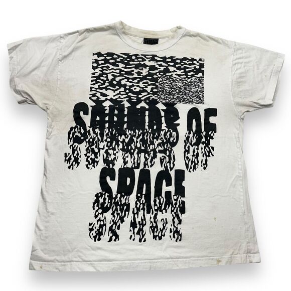 Garbage TV Y2K "SOUNDS OF SPACE" T-shirt Size L - Picture 1 of 16